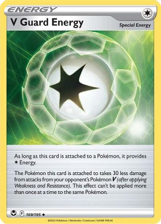 V Guard Energy (169/195) [SWSH: Silver Tempest] Pokemon Single Pokémon