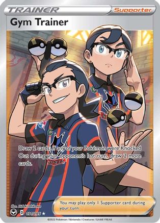 Gym Trainer (Full Art) (191/195) Holofoil [SWSH: Silver Tempest] Pokemon Single Pokémon