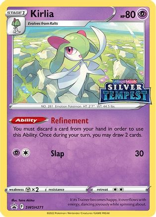 Kirlia - SWSH271 (Prerelease) (SWSH271/307) Holofoil [Promos: SWSH Promo Cards] Pokemon Single Pokémon