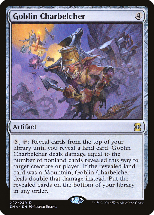 Goblin Charbelcher (EMA-222) [Eternal Masters] MTG Single Wizards of the Coast