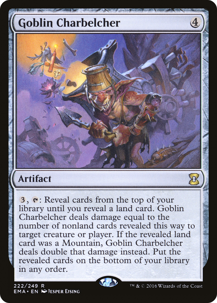 Goblin Charbelcher (EMA-222) [Eternal Masters] Foil MTG Single Wizards of the Coast