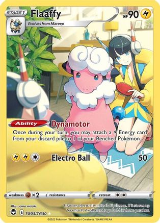 Flaaffy (TG03/30) Holofoil [SWSH: Silver Tempest Trainer Gallery] Pokemon Single Pokémon