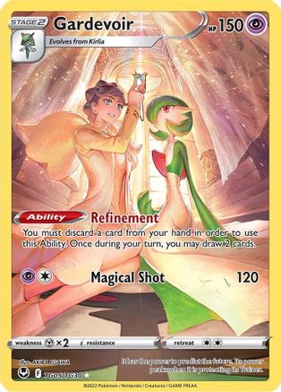 Gardevoir (TG05/30) Holofoil [SWSH: Silver Tempest Trainer Gallery] Pokemon Single Pokémon