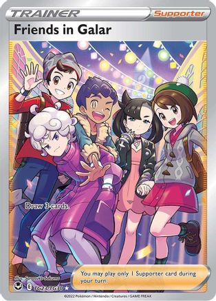 Friends in Galar (TG23/30) Holofoil [SWSH: Silver Tempest Trainer Gallery] Pokemon Single Pokémon