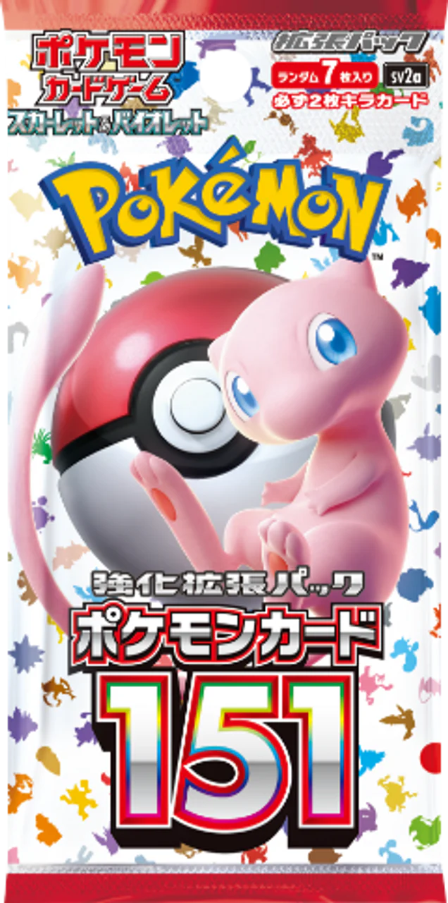 Pokémon Card 151 Booster Pack (JPN) Pokemon Sealed Pokémon   