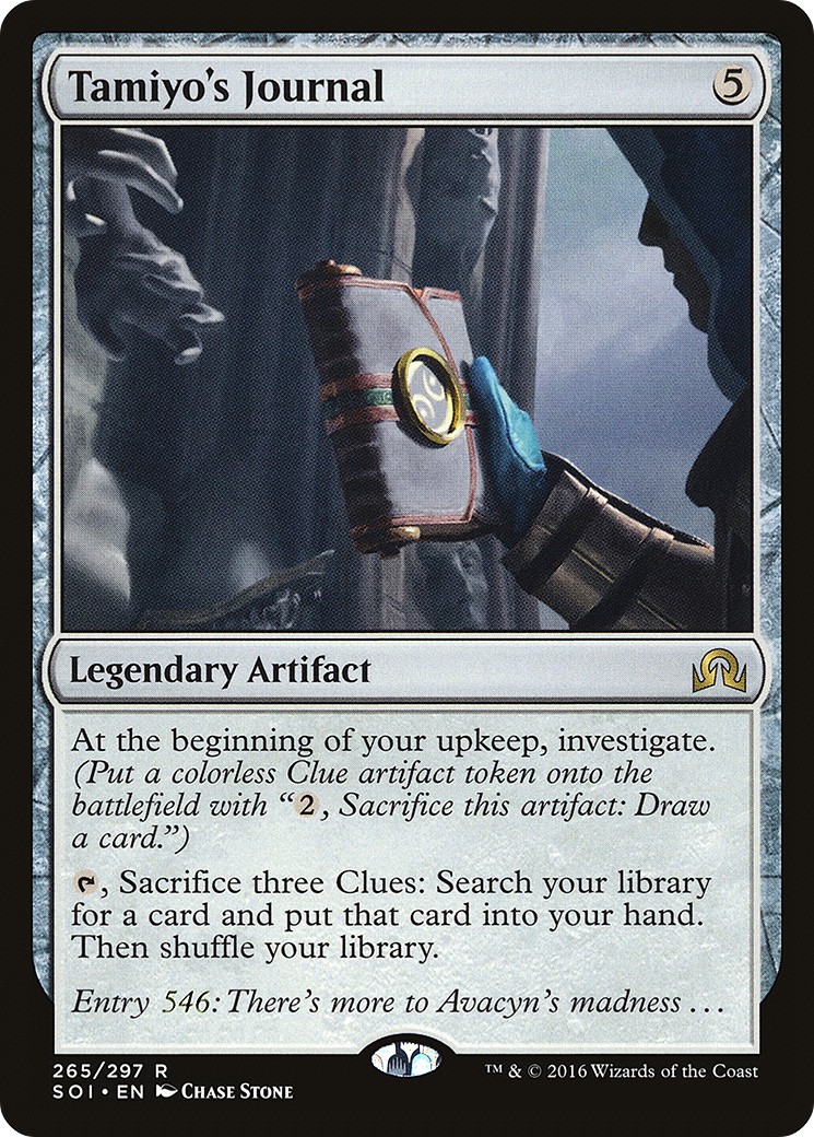 Tamiyo's Journal (Entry 546) (SOI-265) [Shadows over Innistrad] MTG Single Wizards of the Coast