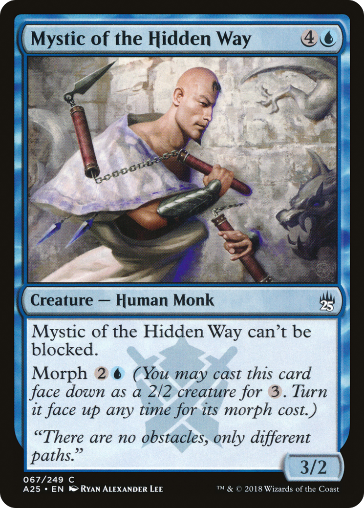 Mystic of the Hidden Way (A25-067) [Masters 25] MTG Single Wizards of the Coast