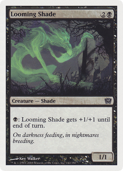 Looming Shade (9ED-142) [9th Edition] MTG Single Wizards of the Coast