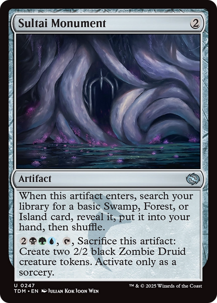 Sultai Monument (TDM-247) [Tarkir: Dragonstorm] MTG Single Wizards of the Coast