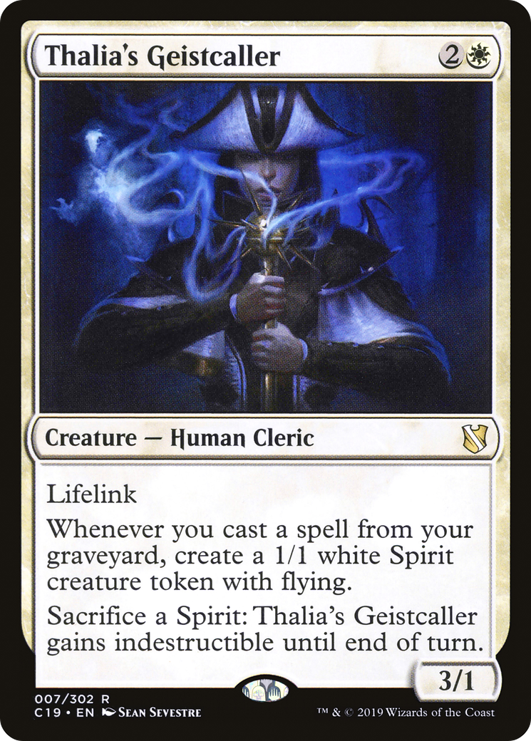 Thalia's Geistcaller (C19-007) [Commander 2019] MTG Single Wizards of the Coast