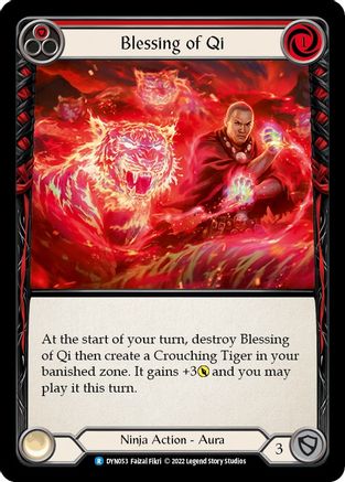 Blessing of Qi (Red) [DYN053] (Dynasty) Flesh And Blood Single Flesh And Blood   