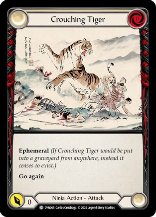 Crouching Tiger [DYN065] (Dynasty) Flesh And Blood Single Flesh And Blood   