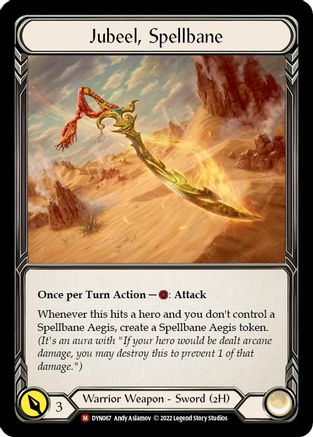 Jubeel, Spellbane [DYN067] (Dynasty) Flesh And Blood Single Flesh And Blood   