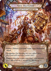 Construct Nitro Mechanoid // Nitro Mechanoid (Marvel) [DYN092] (Dynasty)  Cold Foil Flesh And Blood Single Flesh And Blood   