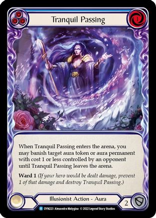 Tranquil Passing (Blue) [DYN223] (Dynasty) Flesh And Blood Single Flesh And Blood   