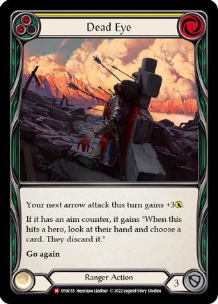 Dead Eye [DYN155] (Dynasty)  Rainbow Foil Flesh And Blood Single Flesh And Blood   