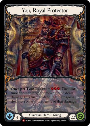 Yoji, Royal Protector [DYN025] (Dynasty) Flesh And Blood Single Flesh And Blood   