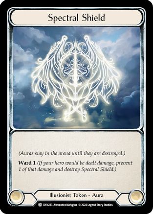 Spectral Shield [DYN233] (Dynasty) Flesh And Blood Single Flesh And Blood   
