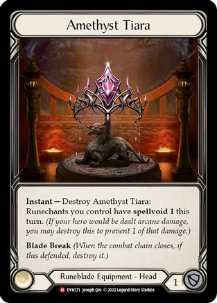 Amethyst Tiara [DYN171] (Dynasty) Flesh And Blood Single Flesh And Blood   