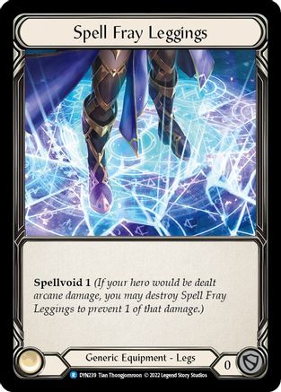 Spell Fray Leggings [DYN239] (Dynasty) Flesh And Blood Single Flesh And Blood   