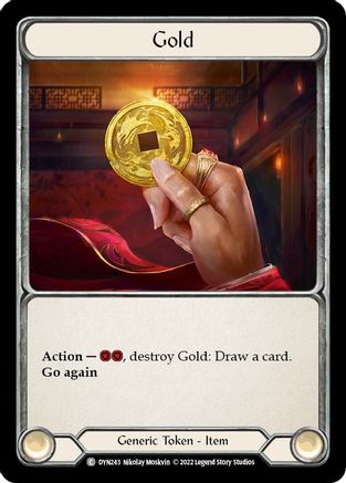 Gold [DYN243] (Dynasty) Flesh And Blood Single Flesh And Blood   