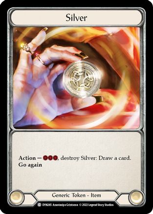 Silver [DYN245] (Dynasty) Flesh And Blood Single Flesh And Blood   