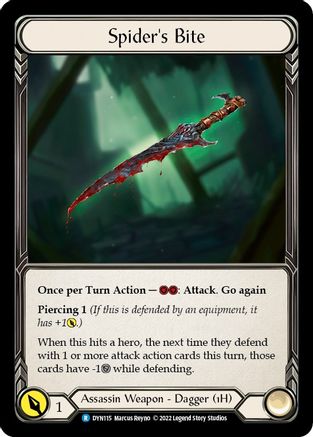 Spider's Bite [DYN115] (Dynasty) Flesh And Blood Single Flesh And Blood   