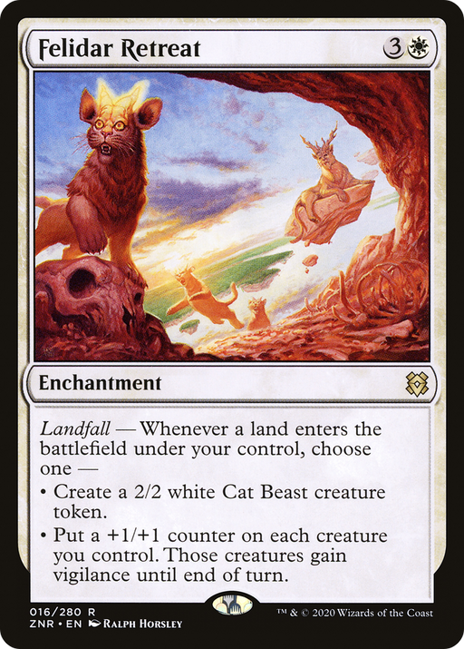 Felidar Retreat (ZNR-016) [Zendikar Rising] MTG Single Wizards of the Coast