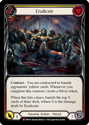 Eradicate [DYN119] (Dynasty) Flesh And Blood Single Flesh And Blood   
