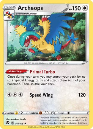 Archeops - 147/195 [Misc: Deck Exclusives] Pokemon Single Pokémon