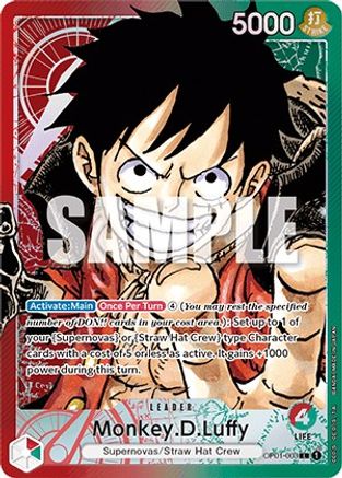Monkey.D.Luffy (003) (Parallel) (OP01-003) [Romance Dawn] Foil One Piece Single Bandai