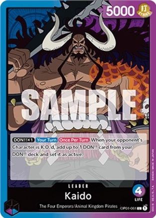 Kaido (061) (OP01-061) [Romance Dawn] One Piece Single Bandai