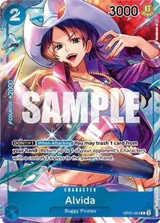 Alvida (Box Topper) (OP01-064) [Romance Dawn] Foil One Piece Single Bandai