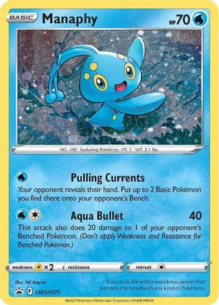 Manaphy - SWSH275 (SWSH275/307) Holofoil [Promos: SWSH Promo Cards] Pokemon Single Pokémon