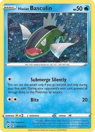 Hisuian Basculin - SWSH273 (SWSH273/307) Holofoil [Promos: SWSH Promo Cards] Pokemon Single Pokémon