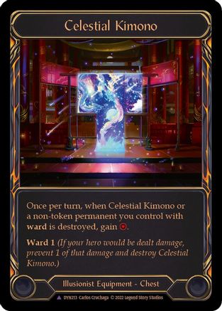 Celestial Kimono (Marvel) [DYN213] (Dynasty)  Cold Foil Flesh And Blood Single Flesh And Blood   