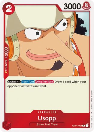 Usopp (OP01-004) [Romance Dawn] Foil One Piece Single Bandai
