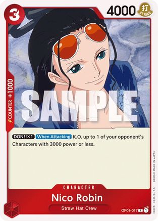 Nico Robin (OP01-017) [Romance Dawn] Foil One Piece Single Bandai