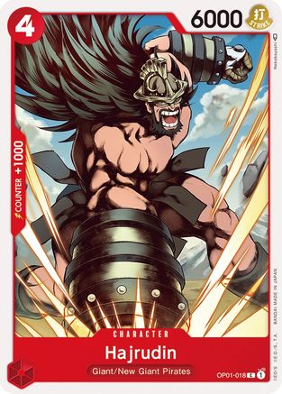 Hajrudin (OP01-018) [Romance Dawn] One Piece Single Bandai