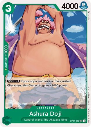 Ashura Doji (OP01-032) [Romance Dawn] One Piece Single Bandai