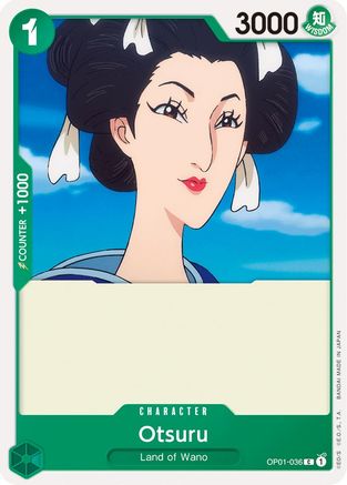 Otsuru (OP01-036) [Romance Dawn] One Piece Single Bandai