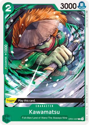 Kawamatsu (OP01-037) [Romance Dawn] One Piece Single Bandai