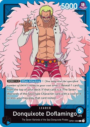 Donquixote Doflamingo [Romance Dawn] One Piece Single Bandai