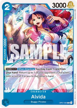 Alvida (OP01-064) [Romance Dawn] One Piece Single Bandai