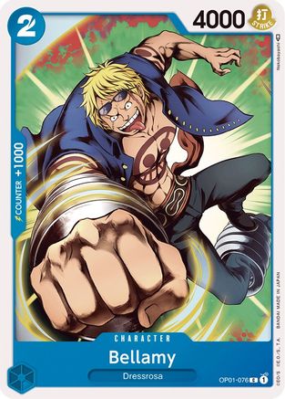 Bellamy (OP01-076) [Romance Dawn] One Piece Single Bandai