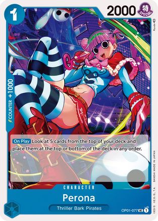Perona (OP01-077) [Romance Dawn] One Piece Single Bandai