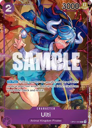 Ulti (Parallel) (OP01-093) [Romance Dawn] Foil One Piece Single Bandai