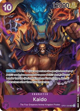Kaido (094) (Parallel) (OP01-094) [Romance Dawn] Foil One Piece Single Bandai