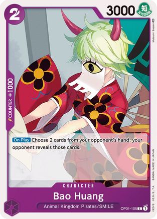 Bao Huang (OP01-105) [Romance Dawn] One Piece Single Bandai