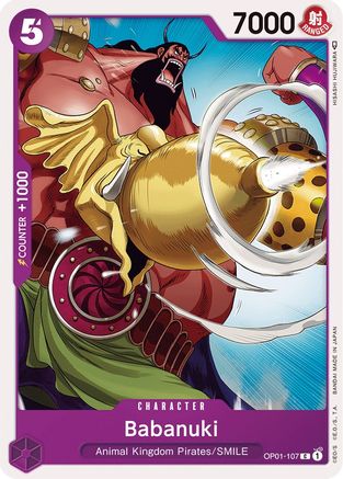 Babanuki (OP01-107) [Romance Dawn] One Piece Single Bandai